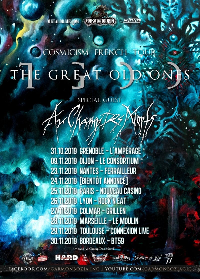 The Great Old Ones stream entire new album 'Cosmicism' - Bruder Des Lichts