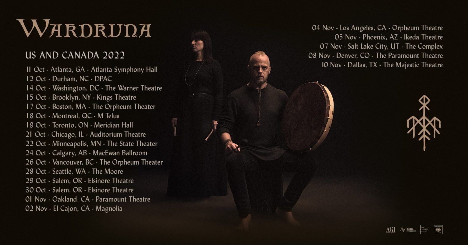 Wardruna North American Tour Moved to 2022, New Dates Added! Bruder
